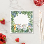 BABY DIER MET BLOEMKROONNAPJES SERVET (Insitu)