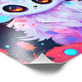 Baby Dier Schattig Creature Foto Afdruk (Hoek)