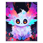 Baby Dier Schattig Creature Foto Afdruk (Voorkant)