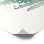 Baby Dier voor Kwekerij, Schattigee olifant poster (Hoek)