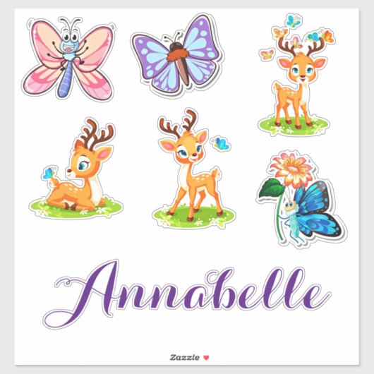 Baby dierbare set sticker (Vel)