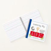 Baby Dieren ABC Spiraal Notebook Notitieboek (Binnen)