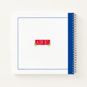 Baby Dieren ABC Spiraal Notebook Notitieboek (Achterkant)