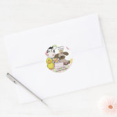 Baby Dieren Baby shower Sticker (Envelop)