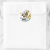 Baby Dieren Baby shower Sticker (Tas)