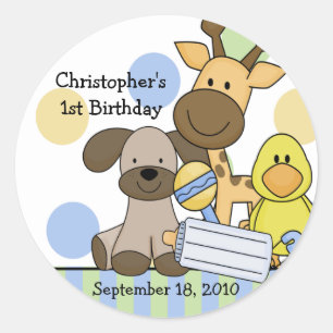 Baby Dieren Baby shower Sticker