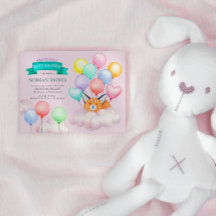 Baby Dieren Ballonnen Schattige Baby shower