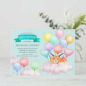 Baby Dieren Ballonnen Schattige Baby shower (Staand voorkant)