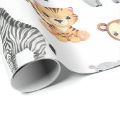 Baby Dieren Cadeaupapier (Rol Hoek)
