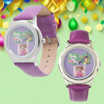 Baby Dieren Custom Foto Kinder Horloge Verjaardags<br><div class="desc">Maak de speciale dag van je kleintje nog gedenkwaardiger met dit schattige Tropical Baby Animals Custom Photo Kinder horloge! Dit levendige, speelse uurwerk beschikt over een prachtige reeks babydieren genesteld tussen weelderige groene bladeren en tropische bloemen. Het heldere en vrolijke ontwerp zal elk kind boeien, waardoor het zowel leuk als...</div>