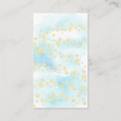 Baby Dieren Hete Luchtballon Luier Raffle Ticket Informatiekaartje (Achterkant)