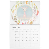 Baby Dieren Pastel Kleuren Douche | kinderkamer Kalender (Feb 2026)