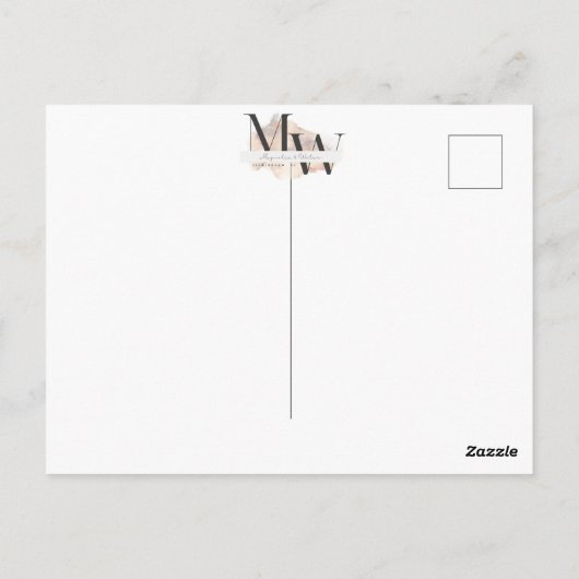 Baby dierentuin briefkaart (Achterkant)