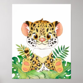 Baby Dierlijke Prints voor Kwekerij, Safari poster