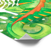 Baby Dierlijke Prints voor Kwekerij, Safari poster (Hoek)