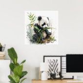 Baby Dierlijke Prints voor Kwekerij, Safari poster (Thuiskantoor)