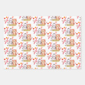 Baby dierlijke Valentijnse  Inpakpapier Vel (Voorkant 3)