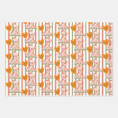 Baby dierlijke Valentijnse  Inpakpapier Vel (Voorkant)