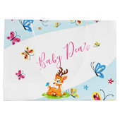 Baby diersoort groot cadeauzakje (Achterkant)