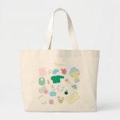 Baby dingen voor uw luiertas Canvas tas (Voorkant)