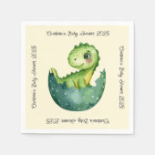 Baby Dino-Baby shower Servet (Voorkant)