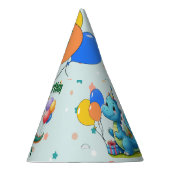 Baby Dino Birthday Party Hats Feesthoedjes (Rechts)