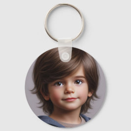 Baby Dino Birthday Photo Keychain! Sleutelhanger