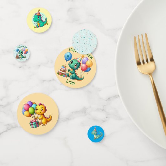 baby Dino Confeti Confetti (Groep)