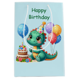 Baby Dino Gift Bag Medium Cadeauzakje