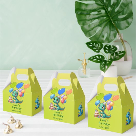Baby Dino Gift Boxes Bedankdoosjes (Meervoudige)