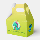 Baby Dino Gift Boxes Bedankdoosjes (Achterkant)