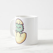 Baby Dino Hatchling Koffiemok (Voorkant links)