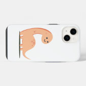 Baby Dino iPhone Hoesje (Achterkant horizontaal)