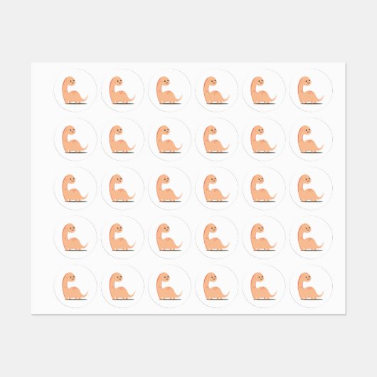 Baby Dino Labels (Vel)