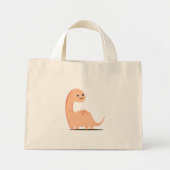 Baby Dino Mini Tote Bag (Voorkant)