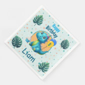 Baby Dino Napkins! Servilleta de papel Servet (Hoek)