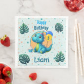 Baby Dino Napkins! Servilleta de papel Servet (Insitu)