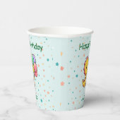 Baby Dino Paper Cups Papieren Bekers (Rechts)