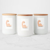 Baby Dino Voedselcontainer Etiket (Flessen)