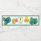 Baby Dino Water Bottle Labels Waterfles Etiket (Enkel label)