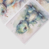 Baby Dinos Tissuepapier (Detail)