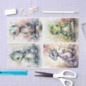 Baby Dinos Tissuepapier (Craft)