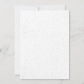 Baby Dinosaur 1e uitnodiging van de Birthday Party (Achterkant)