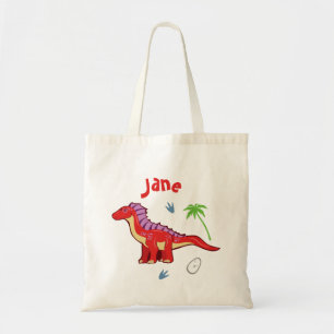Baby Dinosaur Amargasaurus Tote Bag