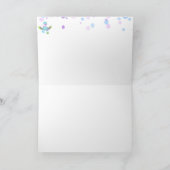 *~* Baby Dinosaur Baby shower Dank u Kaart (Binnen)