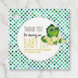 Baby Dinosaur Bedankjes Labels