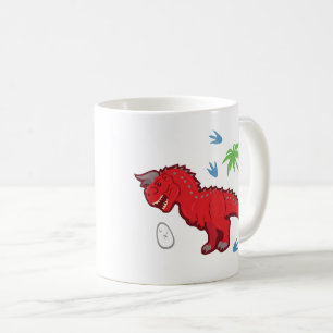 Baby Dinosaur Carnotaurus Koffiemok