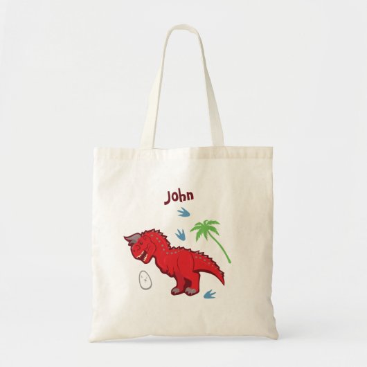 Baby Dinosaur Carnotaurus Tote Bag (Voorkant)