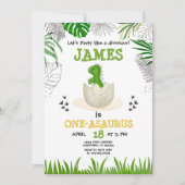 Baby Dinosaur elke dag Kaart (Voorkant)