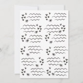 Baby Dinosaur elke dag Kaart (Achterkant)